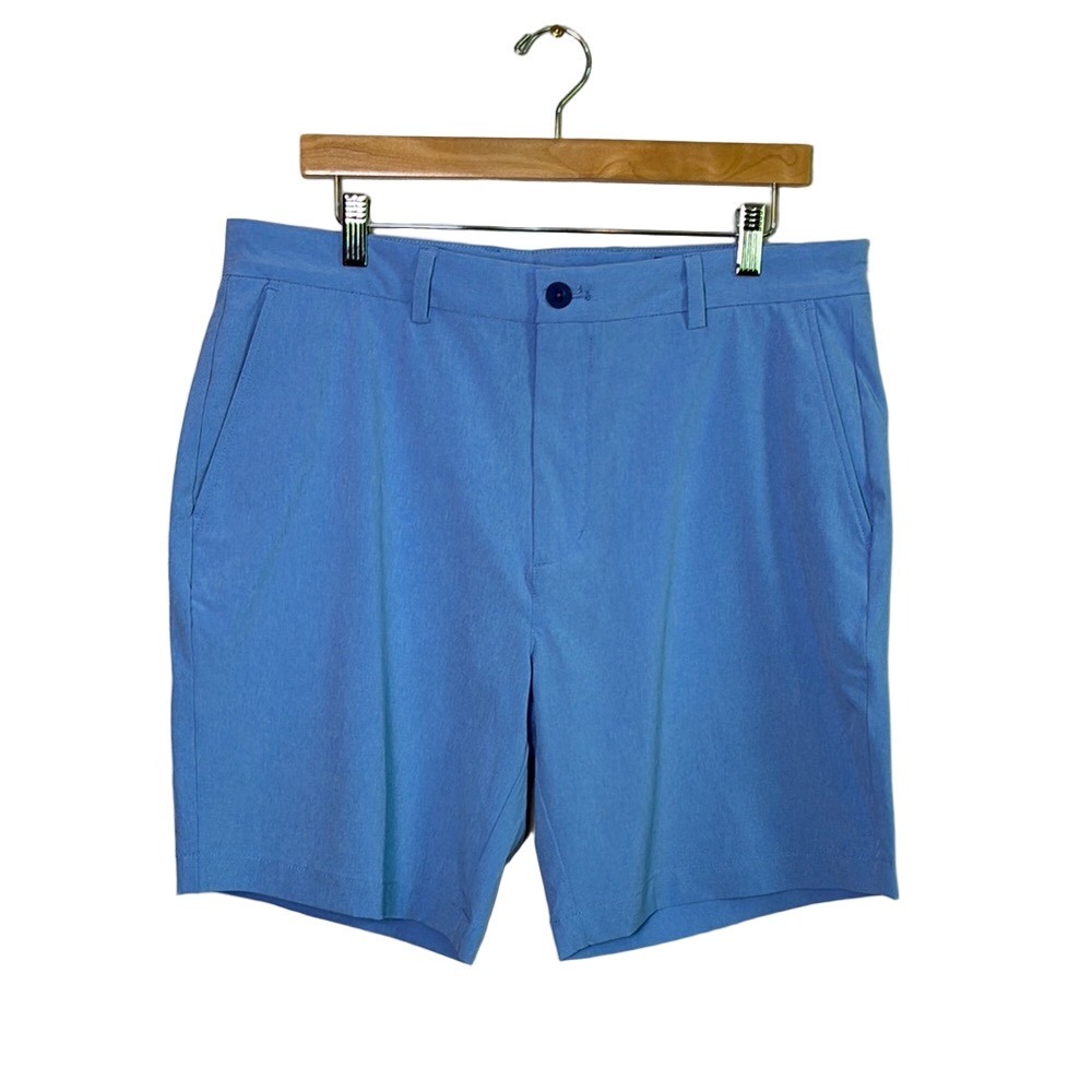 VINEYARD VINES Performance‎ Men 35 Light Blue Breaker Short Beach Summer Spring